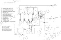 Тепловая схема блочной котельной БМК 1000 кВт с ГВС с резервом
