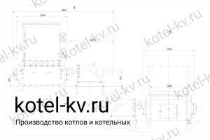 Чертеж топки ТЛПХ 1.4/4.0